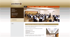 Desktop Screenshot of granolissimo.ch
